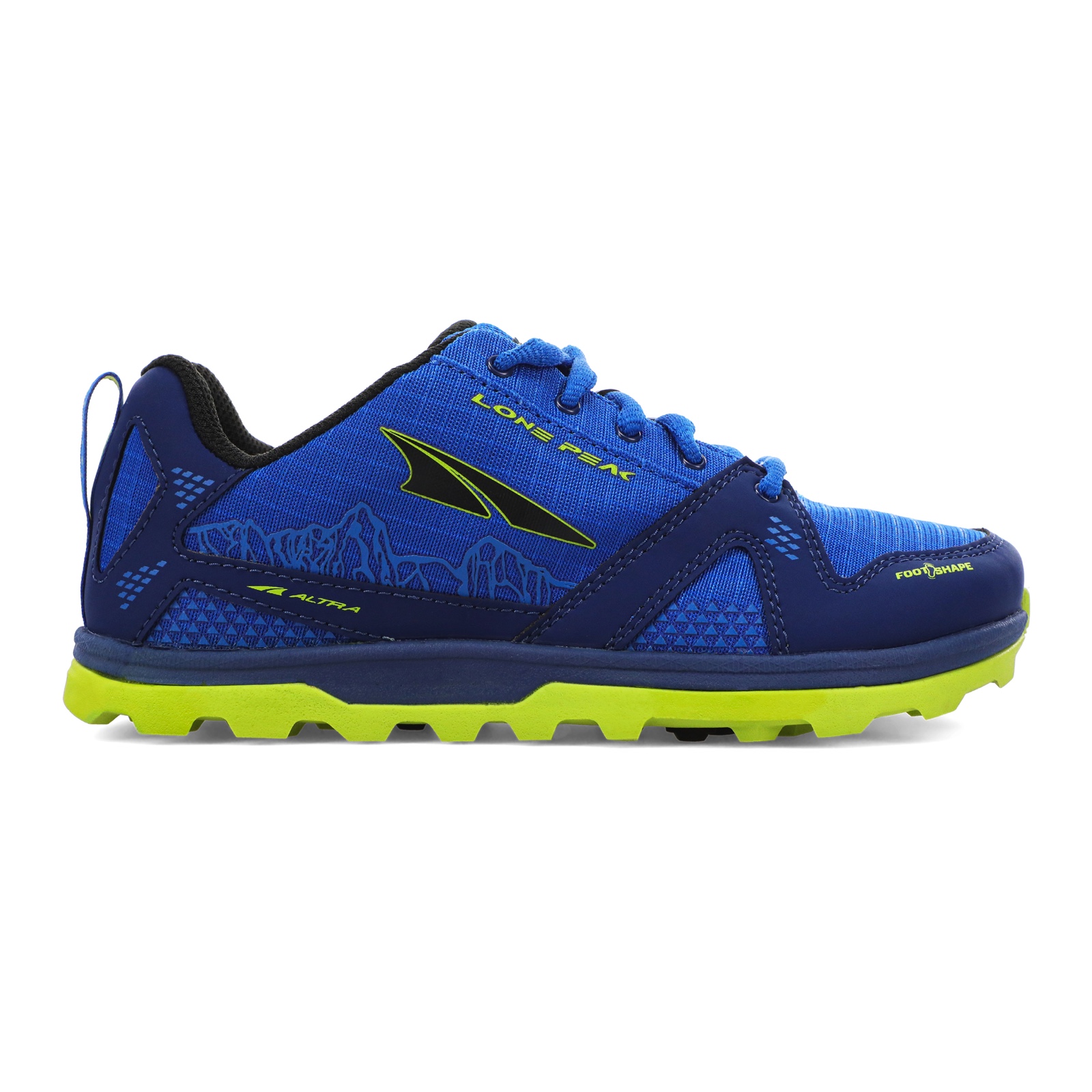 Altra KIDS LONE PEAK Blue/Lime