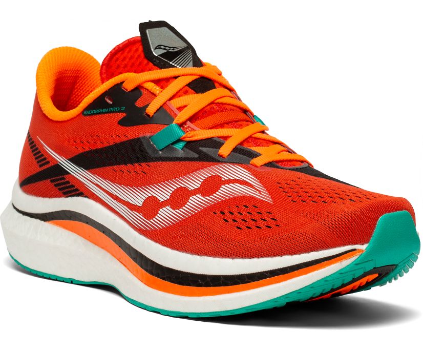Saucony‎ Endorphin 2 Running Shoes Mens 9 Racing Track Spikes Orange Grey Saucony | Shoes | Saucony Endorphin 2 Running Shoes Mens 9  main image 3