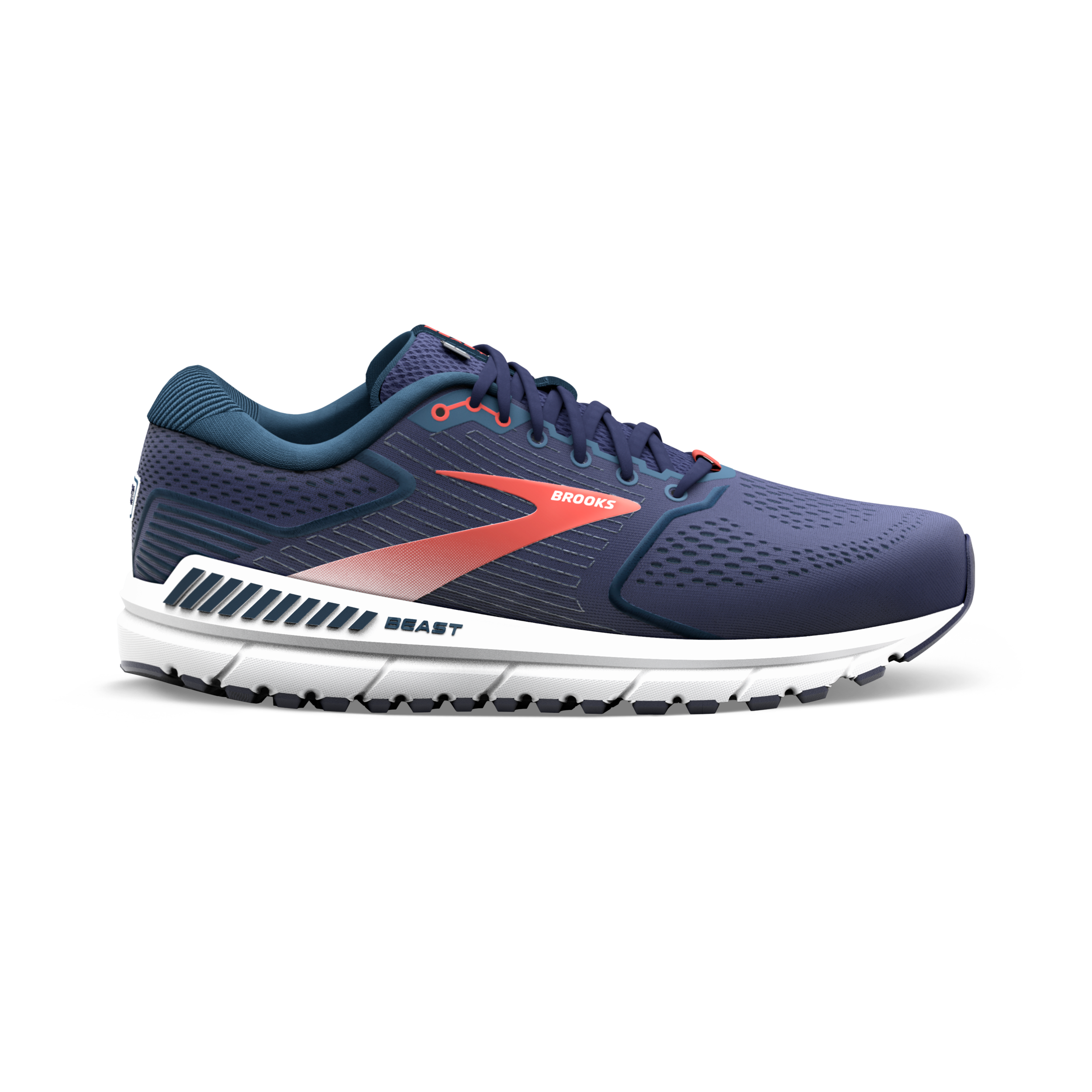 Brooks Beast ‘20 in Box Men’s Cushion Max Support Tennis Shoes CLEARANCE!! Brooks Beast 20 Mens Running Shoes (4E Extra  main image 2