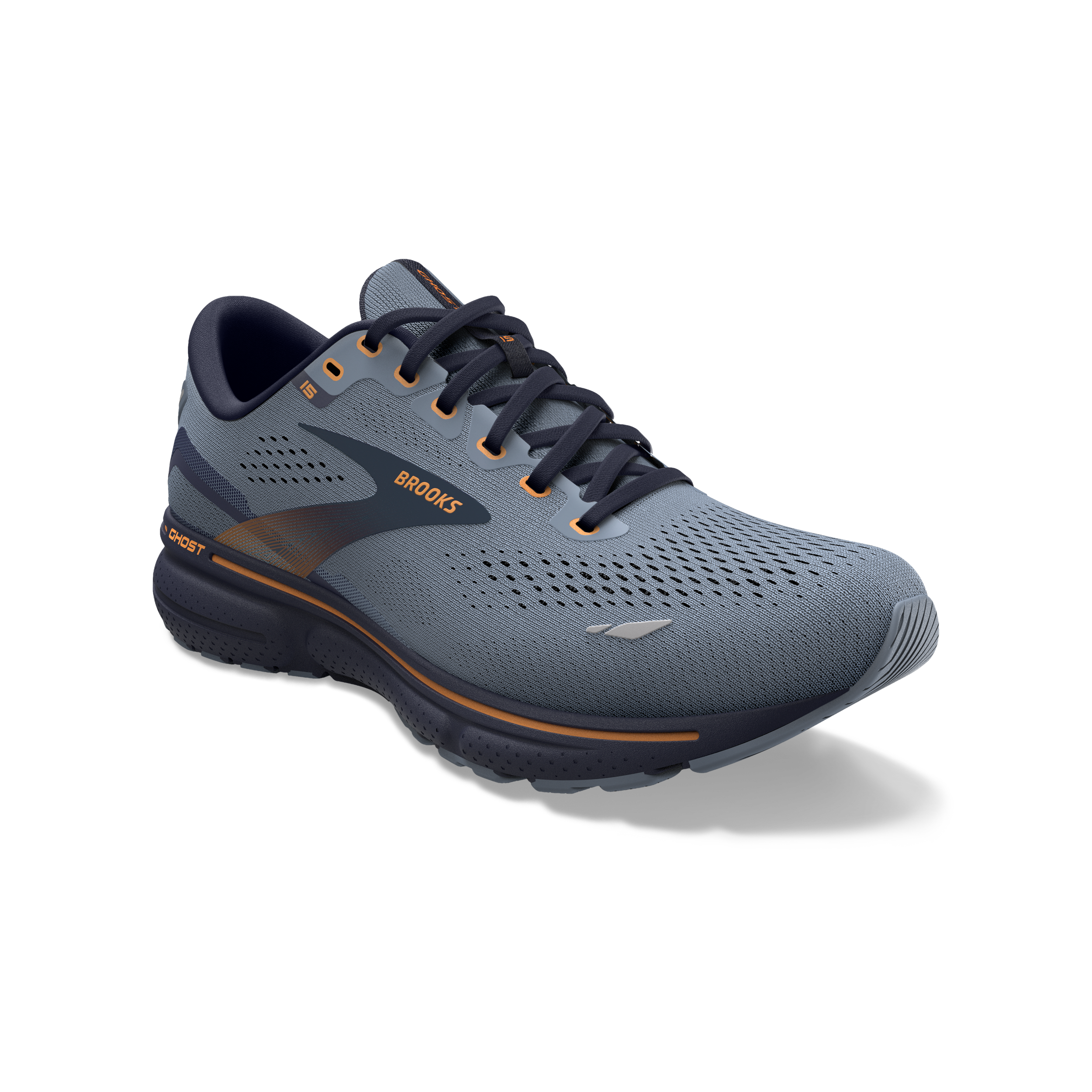 Brooks MEN'S GHOST 15 Flintstone/Peacoat/Oak