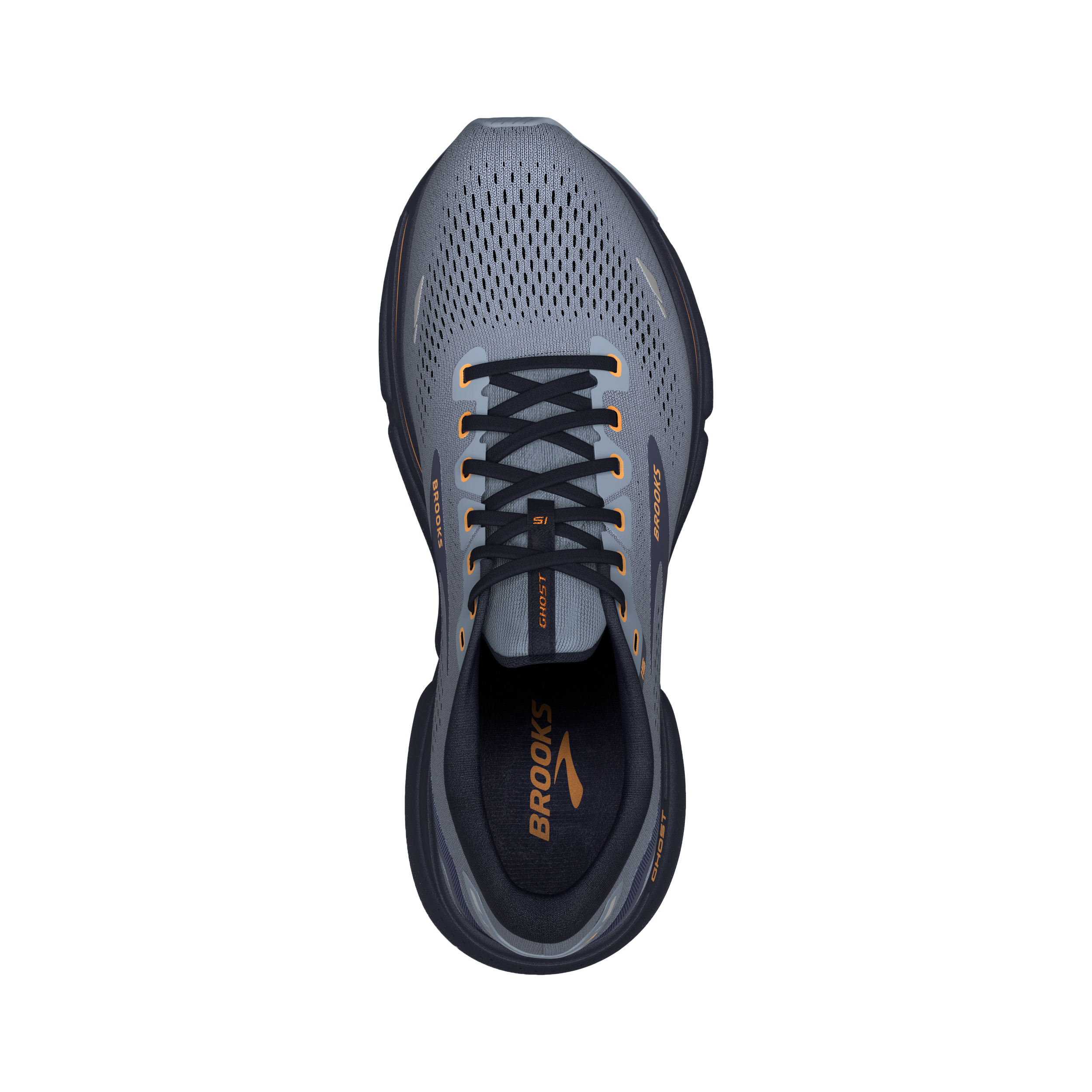 Brooks MEN'S GHOST 15 Flintstone/Peacoat/Oak