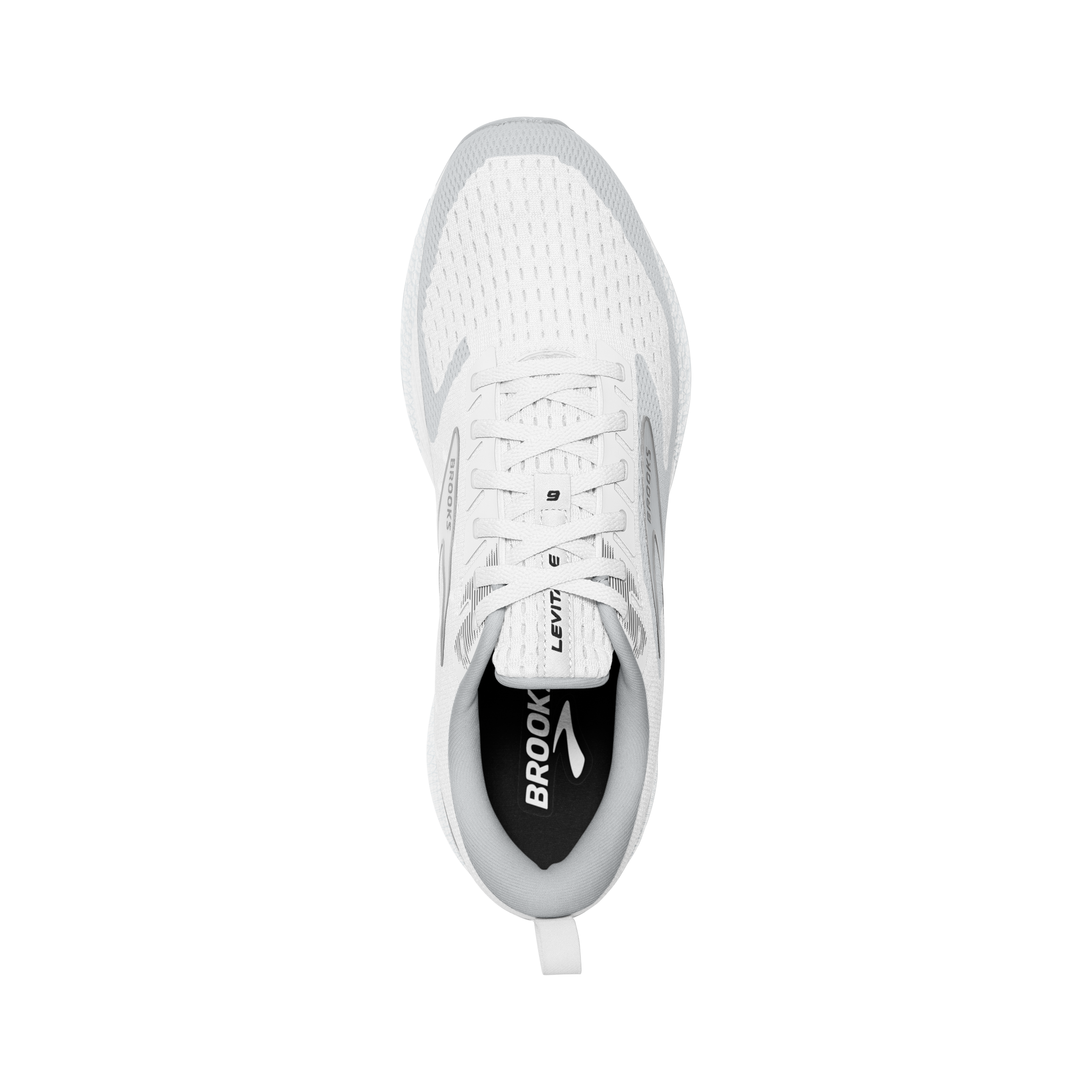 Brooks Levitate‎ 6 White Silver Running Shoes 1103951D126 Men’s Size 10 Brooks Mens Levitate StealthFit 6 White | Mercari main image 2