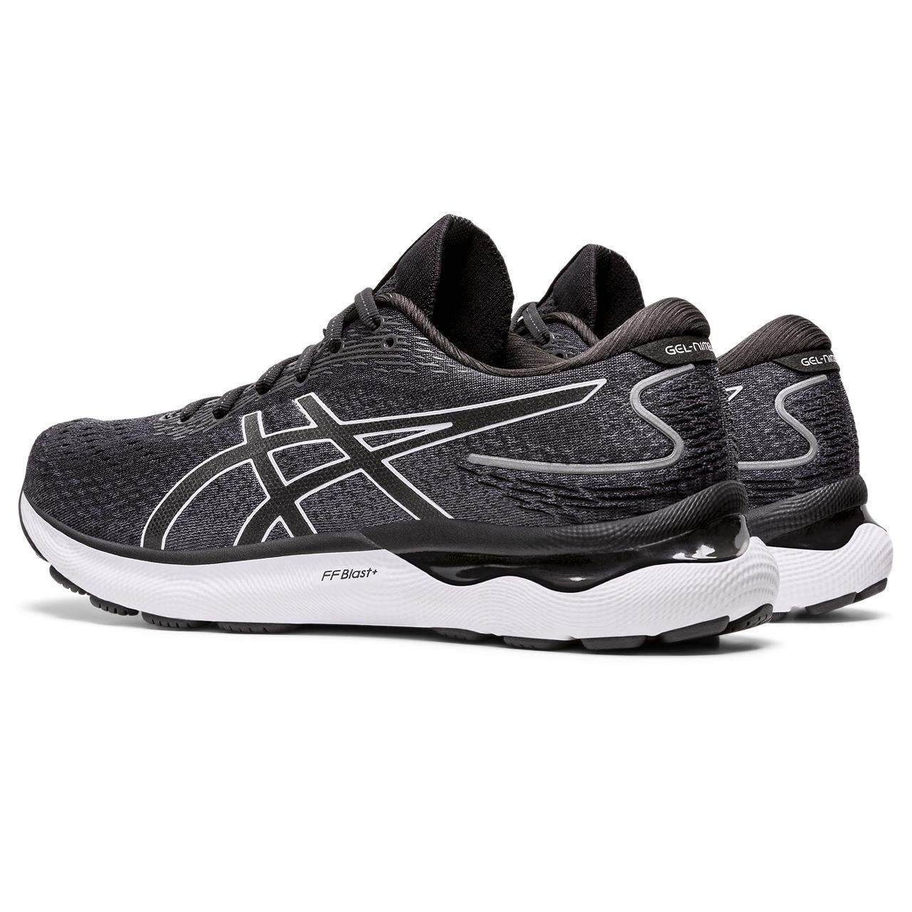 ASICS Sneakers Mens 8 Black Gel Nimbus 24 Running Sneakers Lightweight 1011B958 Asics MEN main image 4