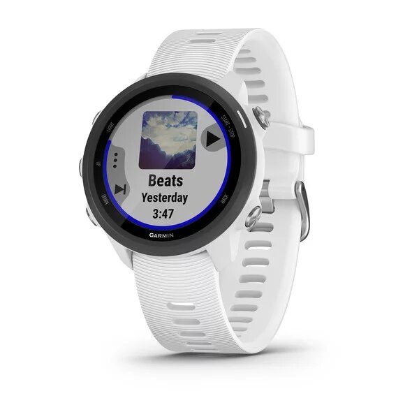 Garmin Forerunner 245 Musicホワイト 初期化動作確認済 Garmin FORERUNNER 245 MUSIC WHITE