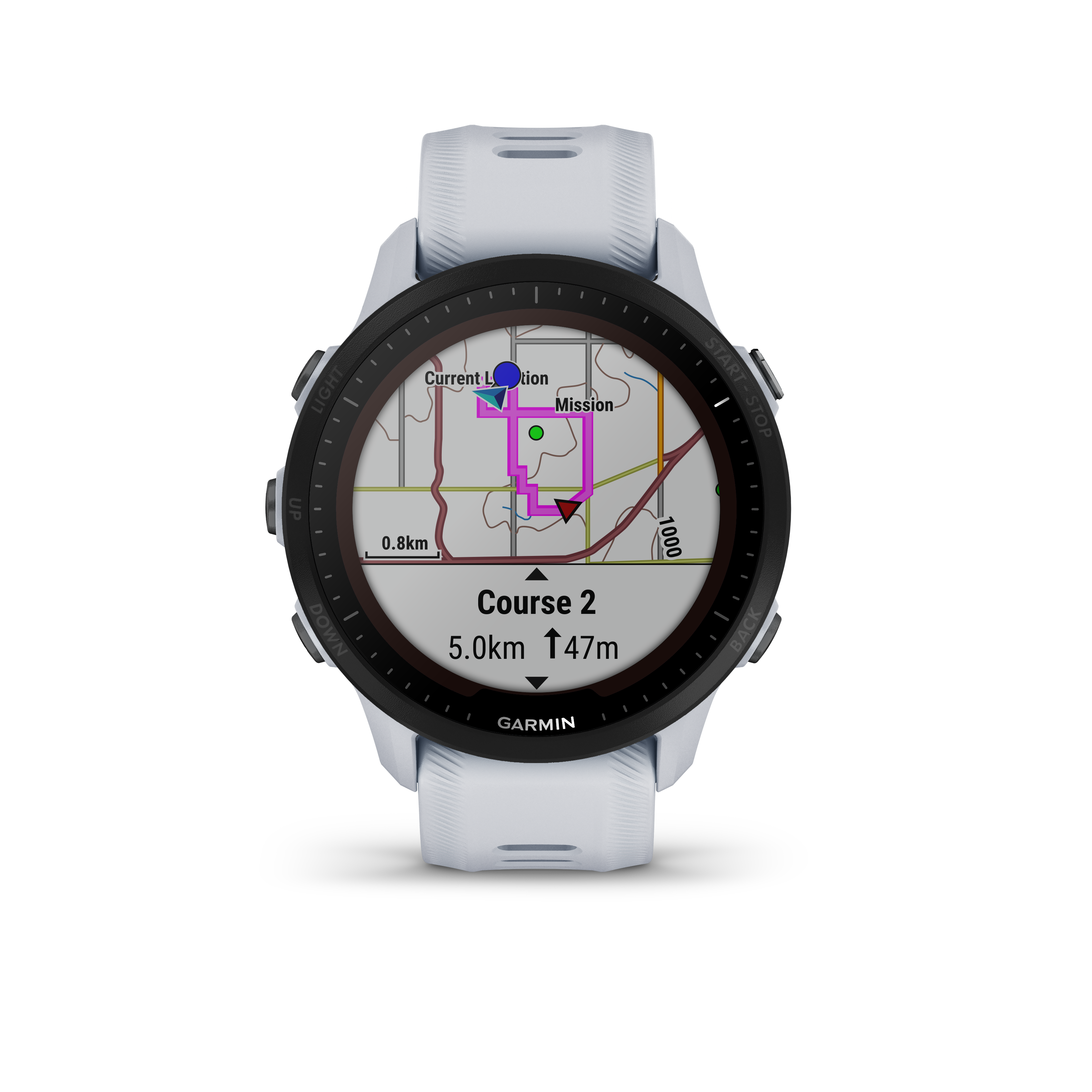 Garmin FORERUNNER 955 SOLAR WHITE