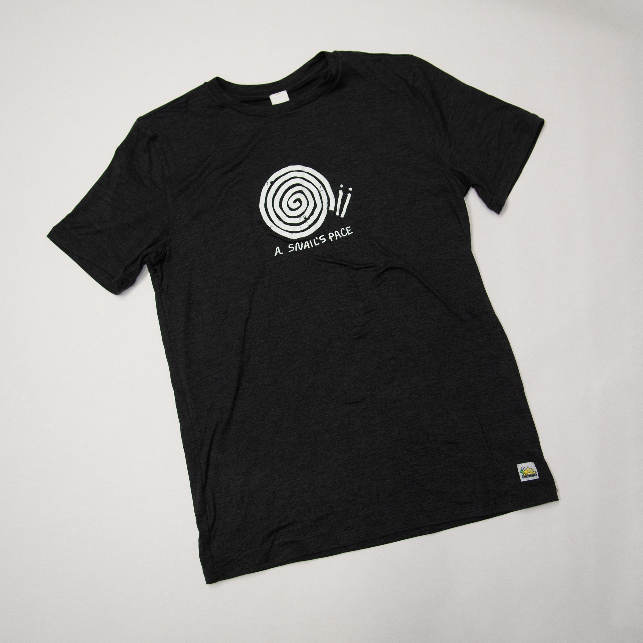 A SNAIL'S PACE RUN SHOP Men's A Snail's Pace Performance Tech Tee