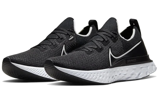 Nike React Infinity Run Flyknit‎ CD4371-002 Men\'s 11.5 Black Running Shoes Nike React Infinity Run Flyknit CD4371-002 Black White  main image 3