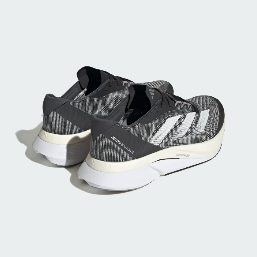 Adidas MEN'S BOSTON 12 cblack/ftwwht/carbon