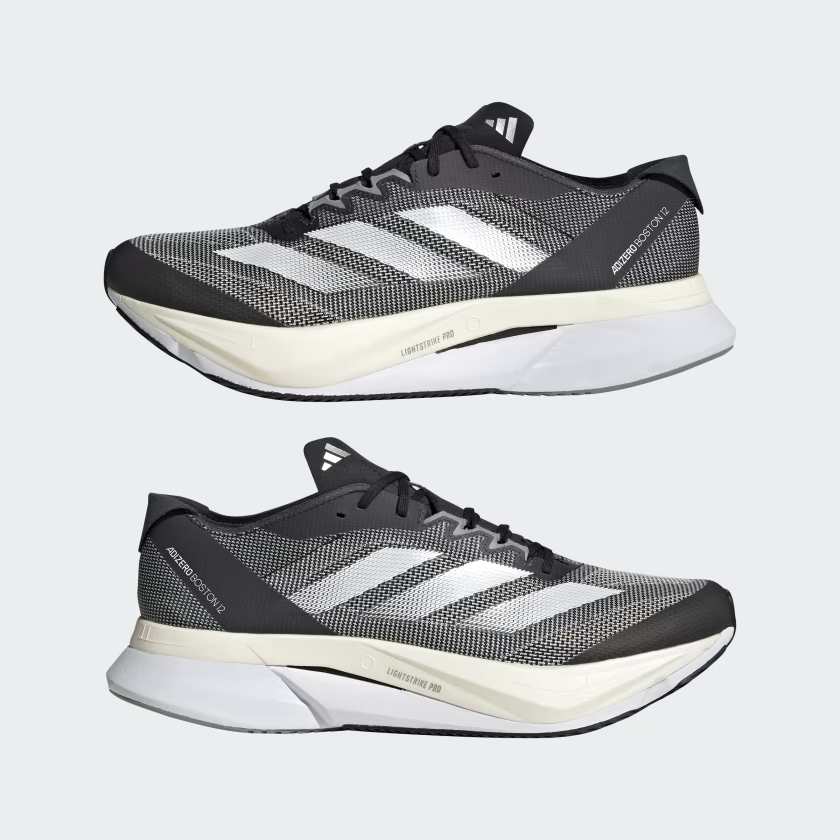 Adidas MEN'S BOSTON 12 cblack/ftwwht/carbon