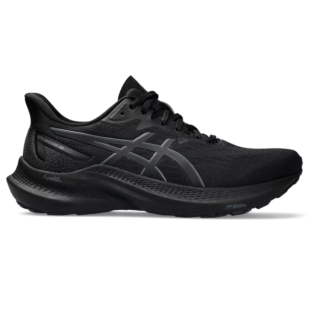 Asics WOMEN'S GT-2000 12 BLACK/BLACK