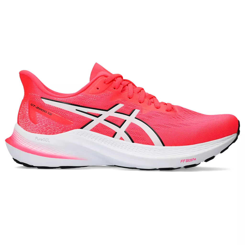 Asics WOMEN'S GT-2000 12 DIVA PINK/WHITE