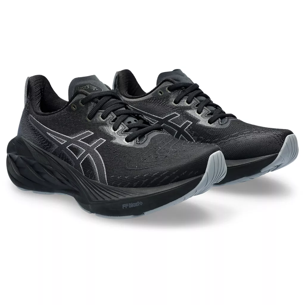Asics WOMEN'S NOVABLAST 4 BLACK/GRAPHITE GREY