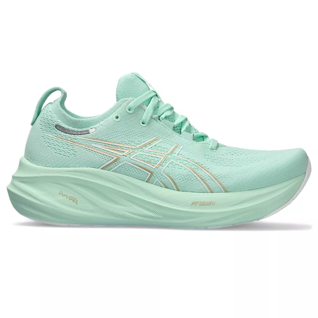 Asics WOMEN'S NIMBUS 26 MINT TINT/PALE MINT