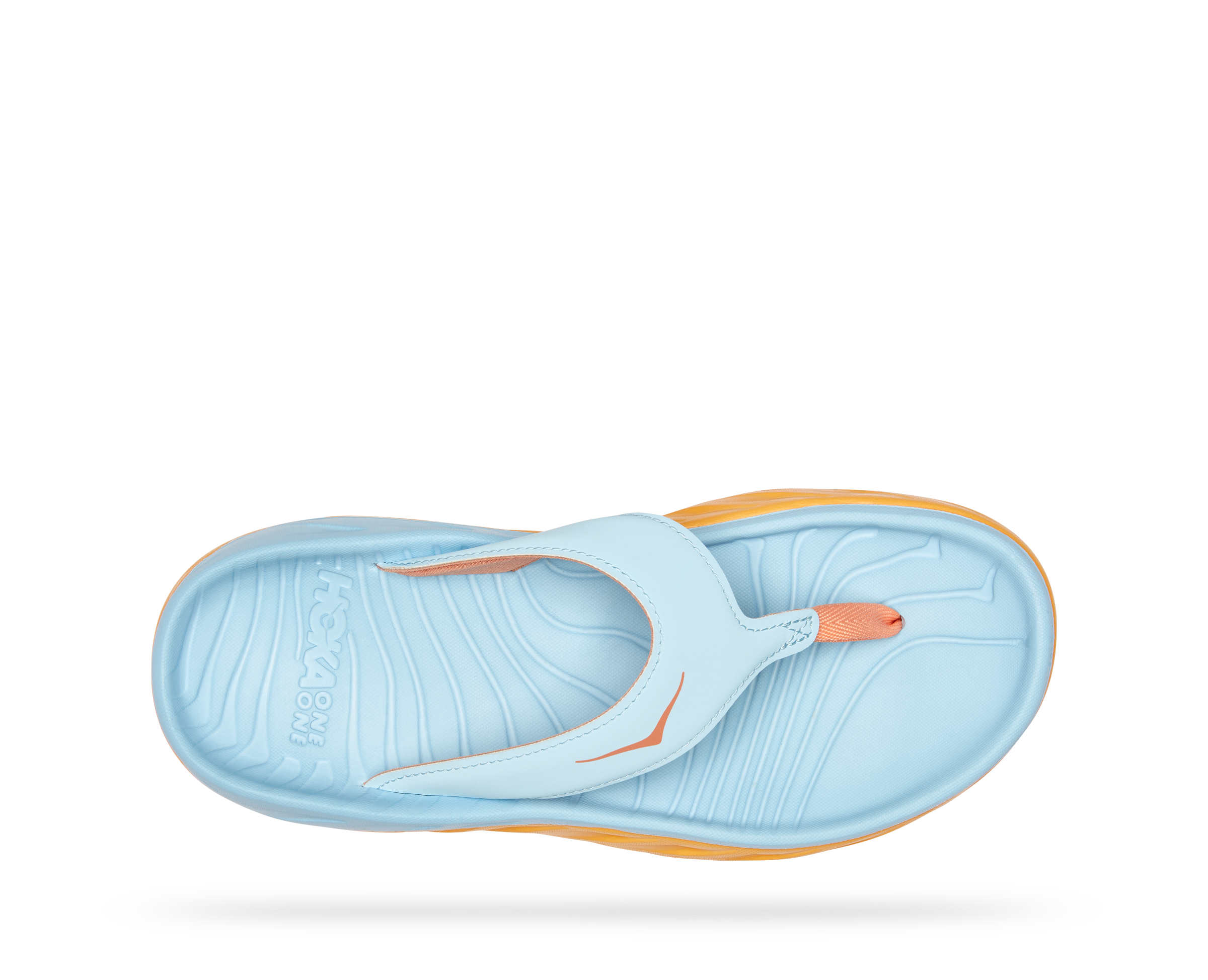 Hoka WOMEN'S ORA RECOVERY FLIP SUMMER SONG / AMBER YELLOW