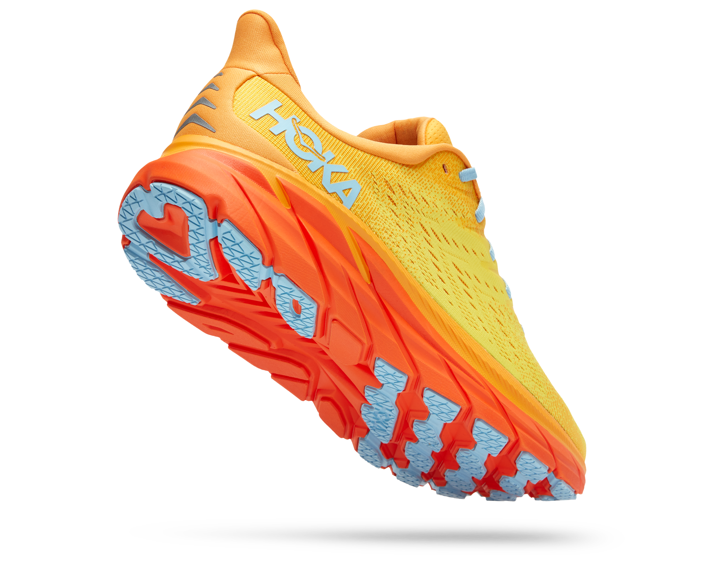 Hoka One One Mens Clifton 8 Radiant Yellow Maize Running/Athletic Sneakers S-11D HOKA Men main image 2