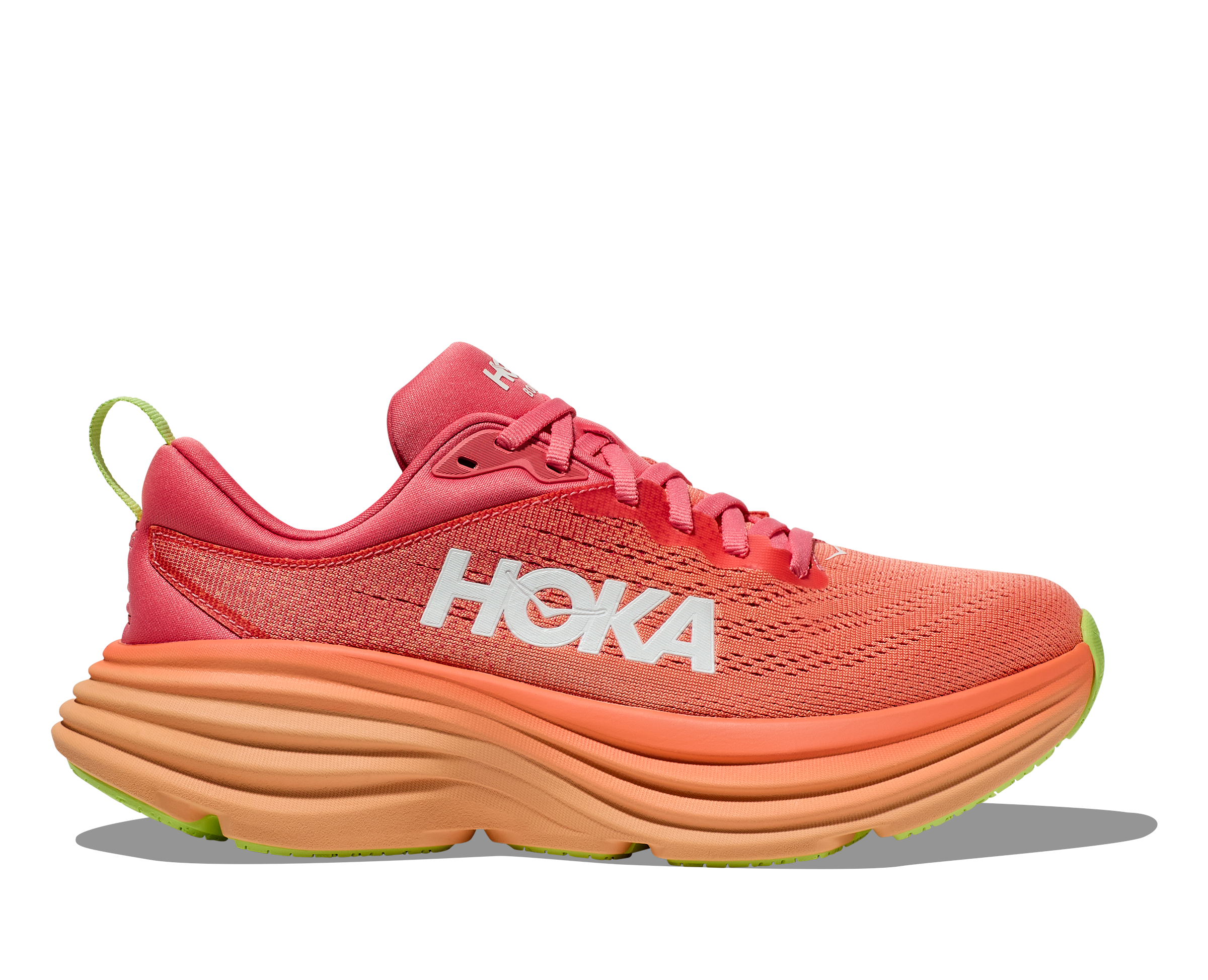 Hoka WOMEN'S BONDI 8 CORAL / PAPAYA