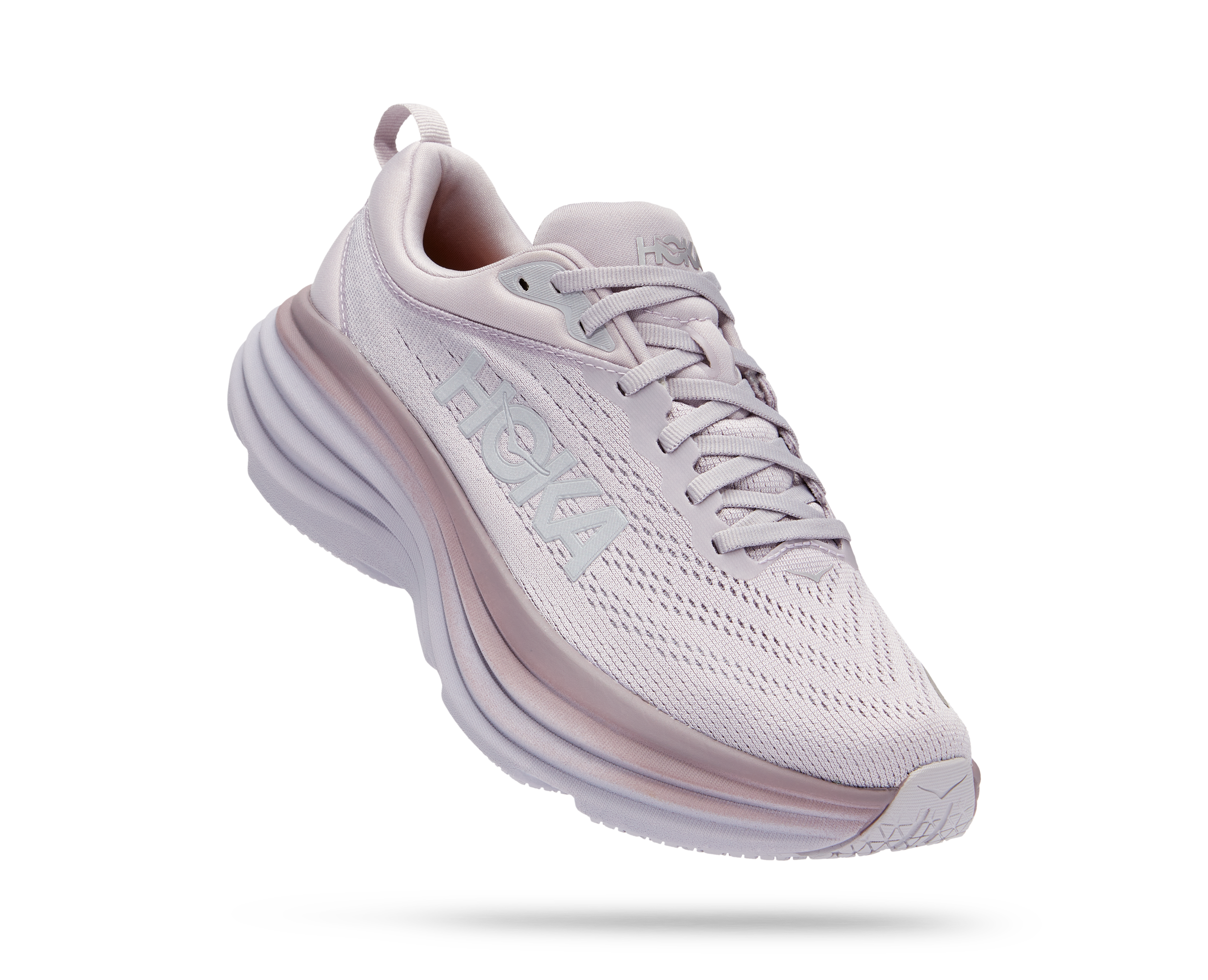 Hoka WOMEN'S BONDI 8 LILAC MARBLE / ELDERBERRY