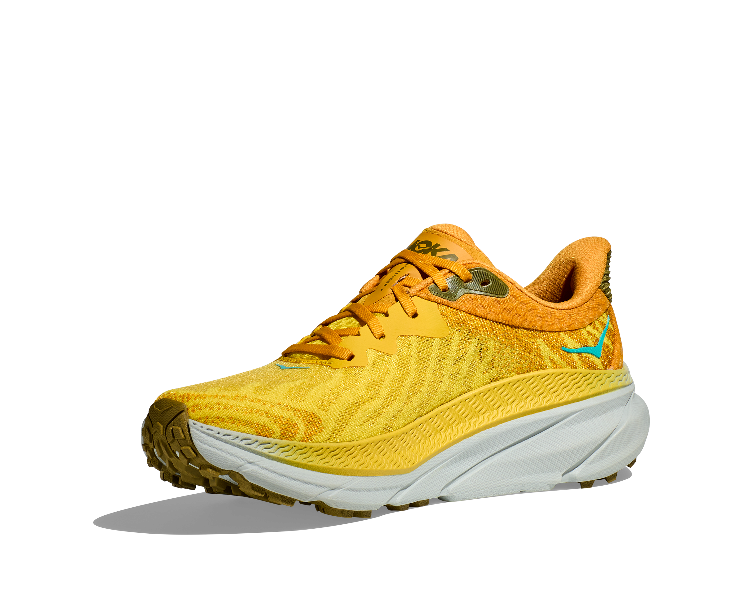 t*a様 HOKA イエロー フード付き ウィンドブレーカー S Hoka MEN'S CHALLENGER ATR 7 PASSION FRUIT / GOLDEN YELLOW