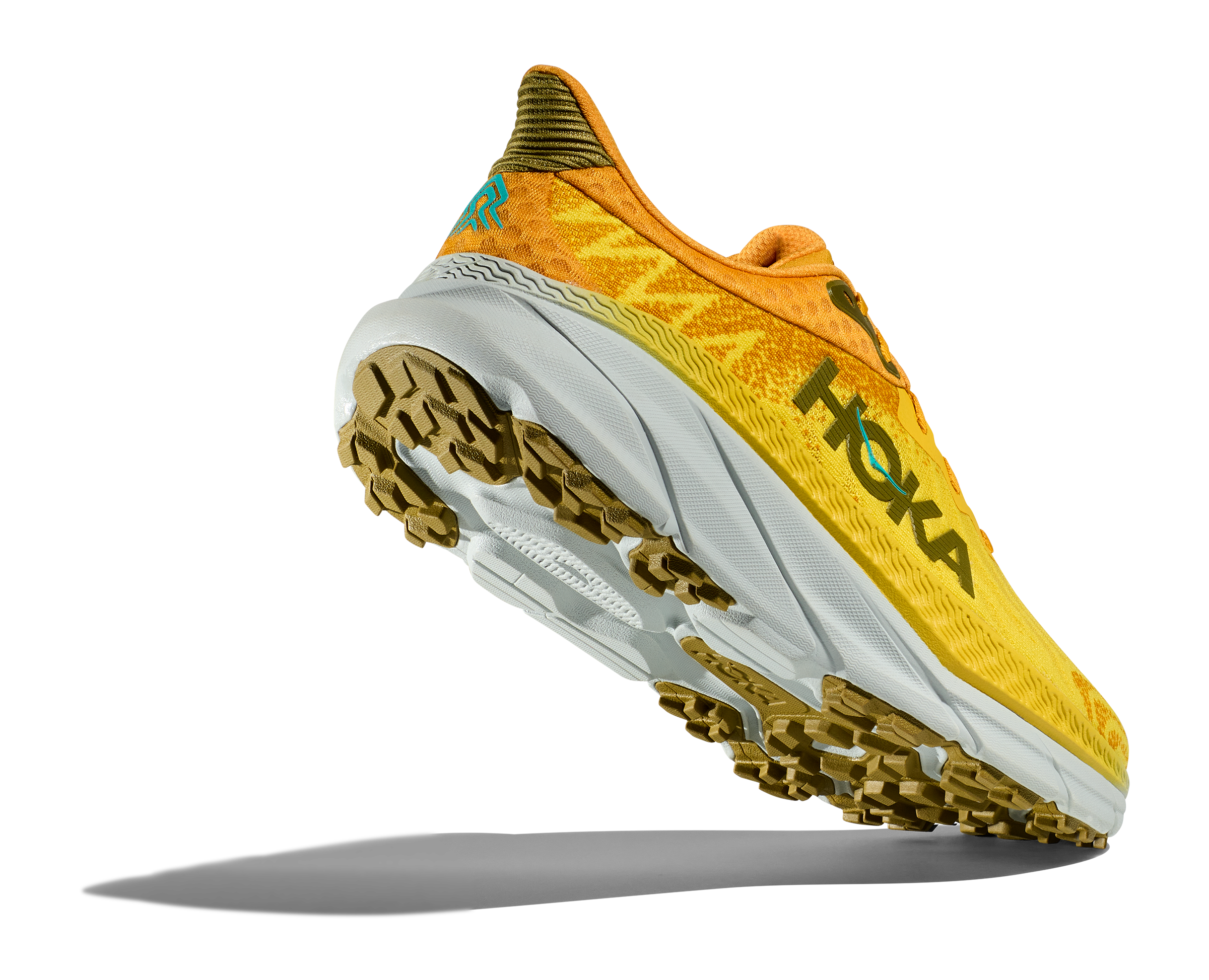 Hoka MEN'S CHALLENGER ATR 7 PASSION FRUIT / GOLDEN YELLOW