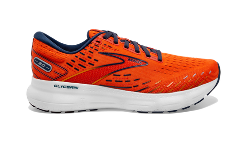 Brooks Glycerin 20 Men\'s Size 10.5 Gray Orange Athletic Running Shoes Sneakers‎ 71x2PZaPrFL._AC_UY300_.jpg main image 3