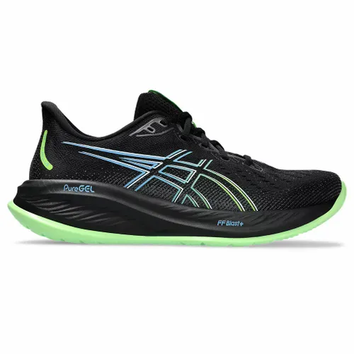 Asics MEN'S CUMULUS 26 BLACK/ELECTRIC LIME