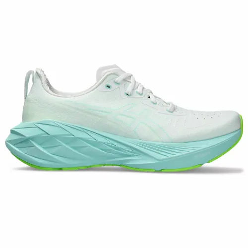 Asics WOMEN'S NOVABLAST 4 WHITE/ILLUMINATE MINT