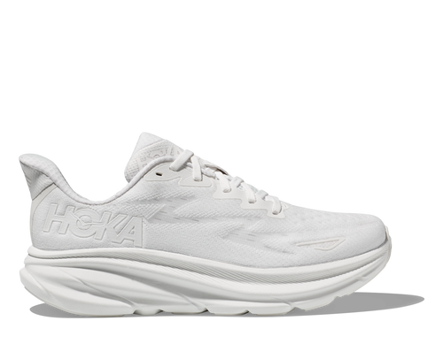 Hoka MEN'S CLIFTON 9 WHITE / WHITE