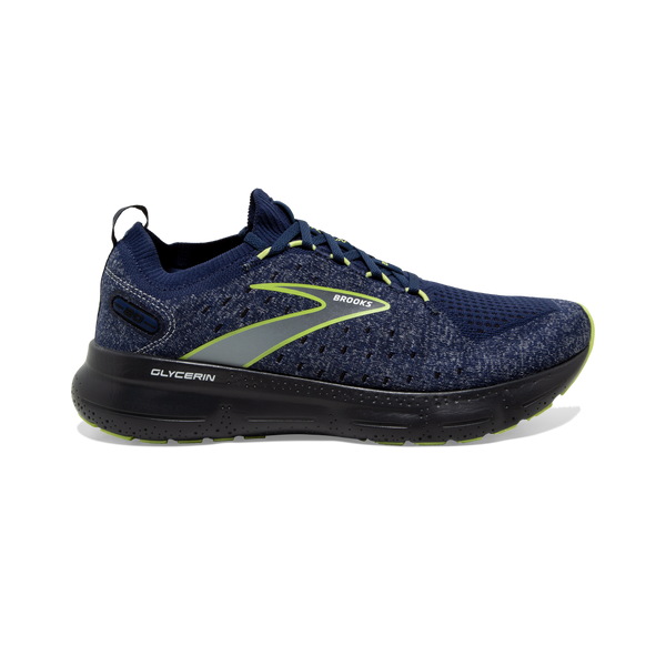 Brooks Glycerin StealthFit 20 Men Size 10.5 D Gray Blue Running Shoe 1103841D081 Brooks Glycerin StealthFit 20 Oyster Blue Depths for sale | eBay main image 3