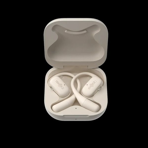 【美品】SHOKZ OpenFit T910 ベージュ 動作確認済 Shokz OpenFit Open Ear True Wireless Earbuds Beige T910-ST-BG-US