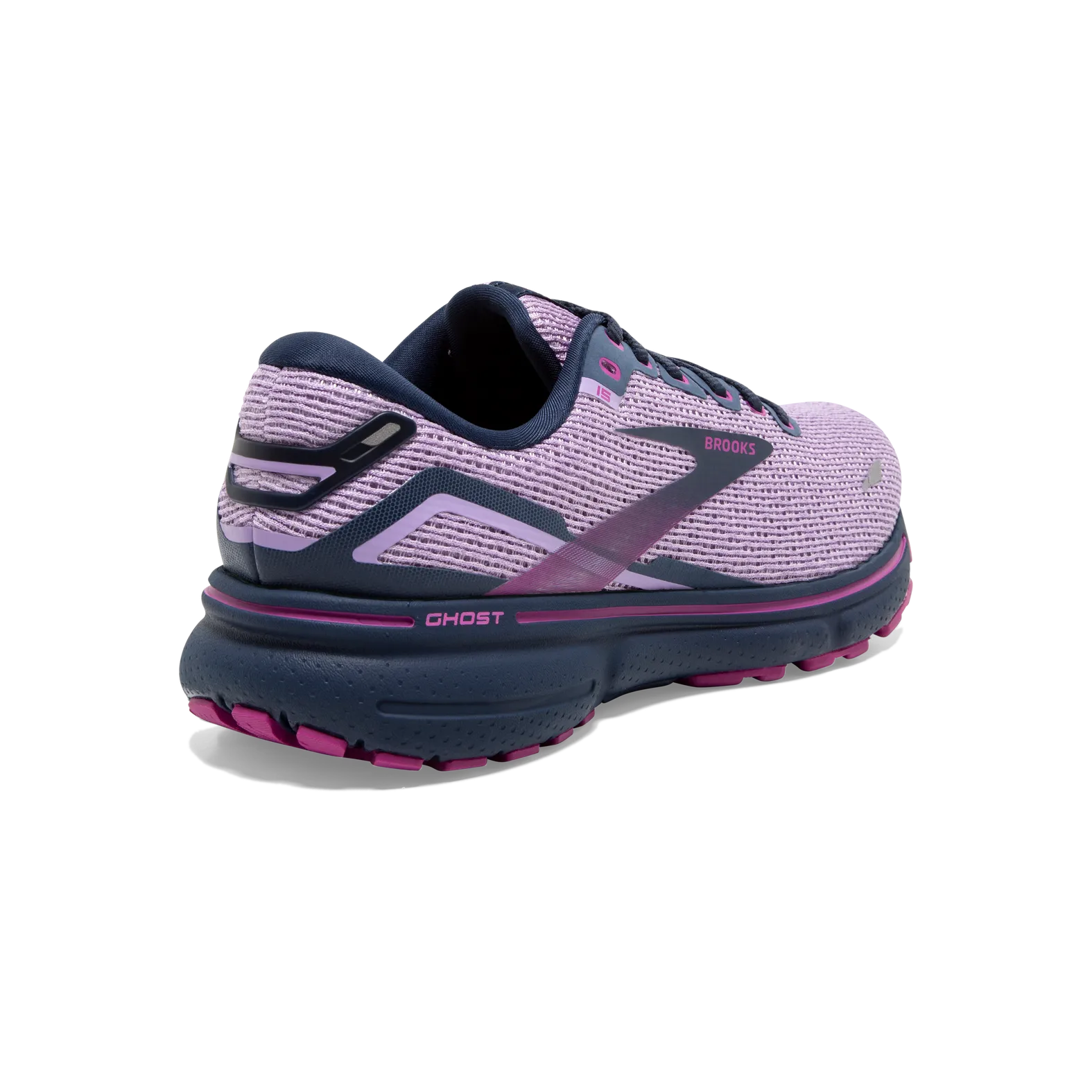Brooks WOMEN'S GHOST 15 Rhapsody/Dress Blue/Viola