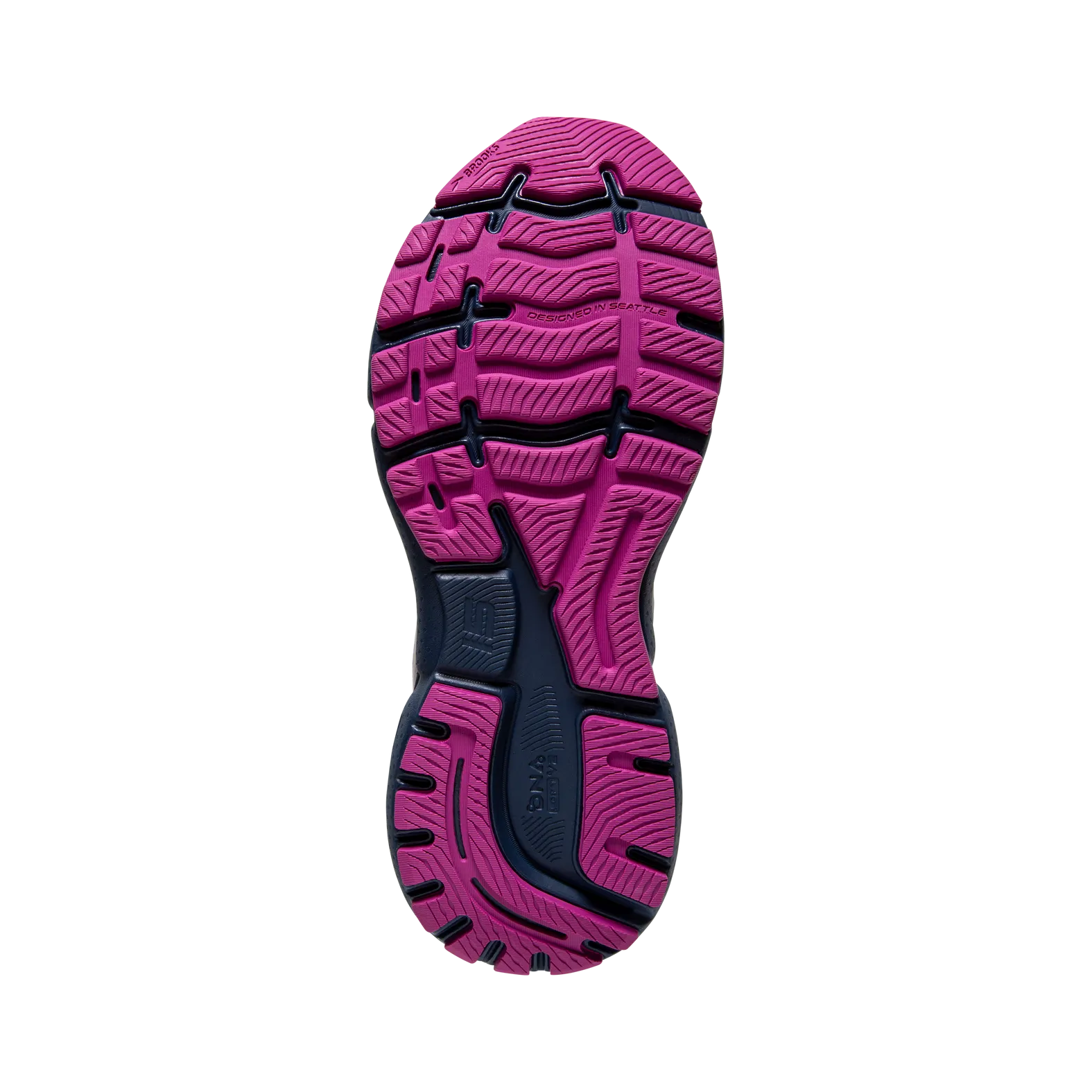 Brooks WOMEN'S GHOST 15 Rhapsody/Dress Blue/Viola