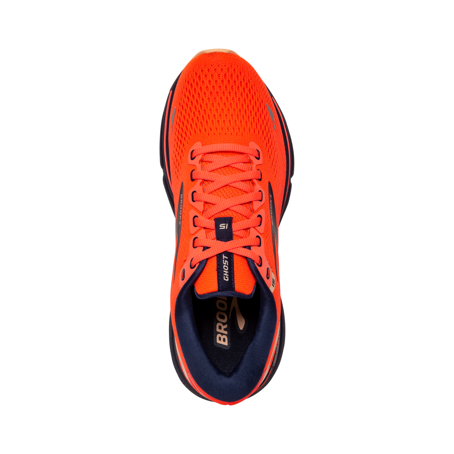 Brooks WOMEN'S GHOST 15 Coral/Navy/Peach