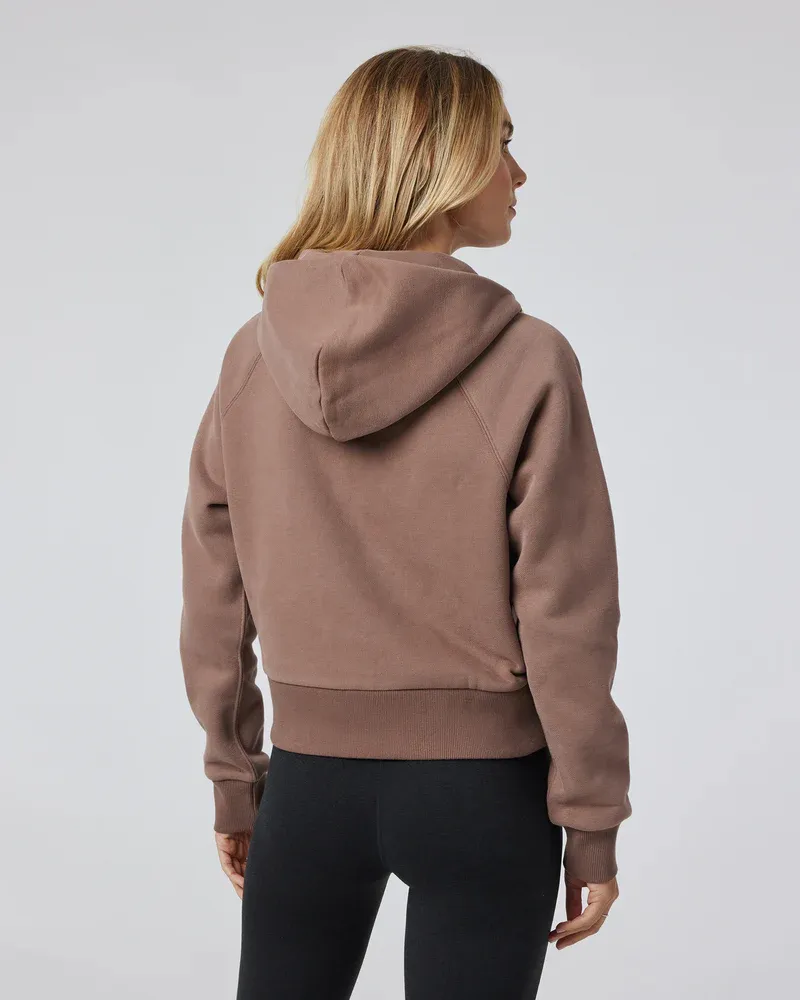 Vuori Restore Half Zip Hoodie CLOVE