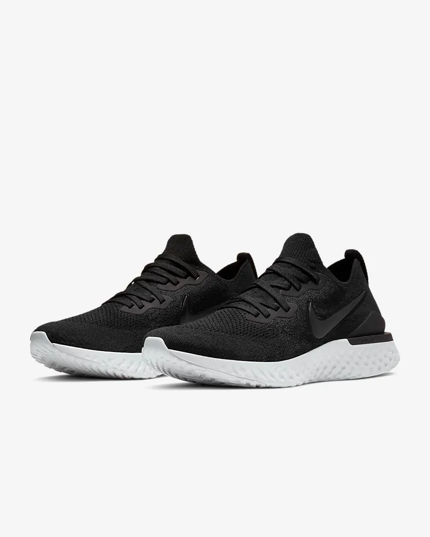 Nike react flyknit 2 black and white hotsell