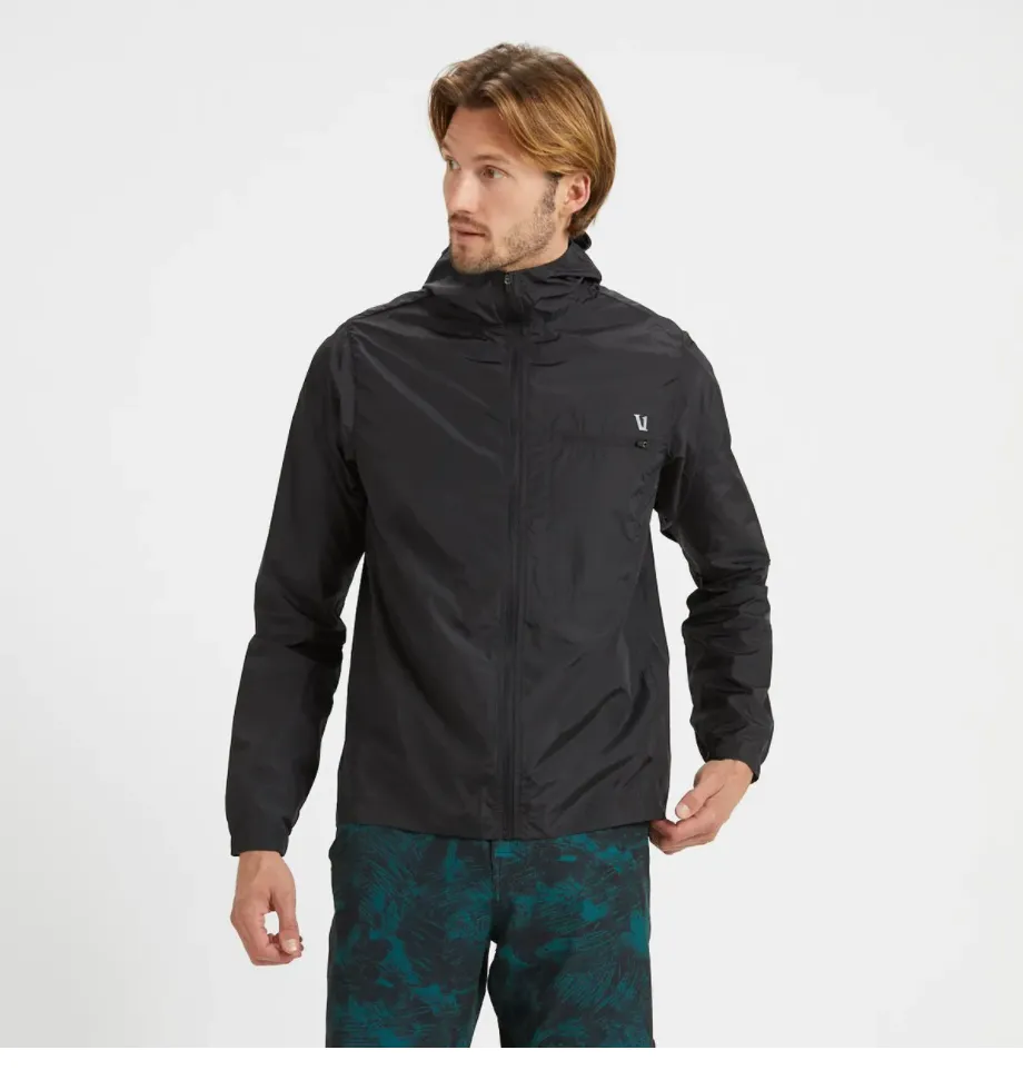 Vuori MEN'S DAYBREAK WINDBREAKER BLACK
