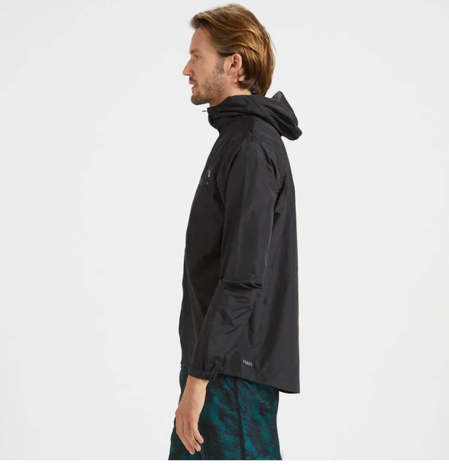 Vuori MEN'S DAYBREAK WINDBREAKER BLACK