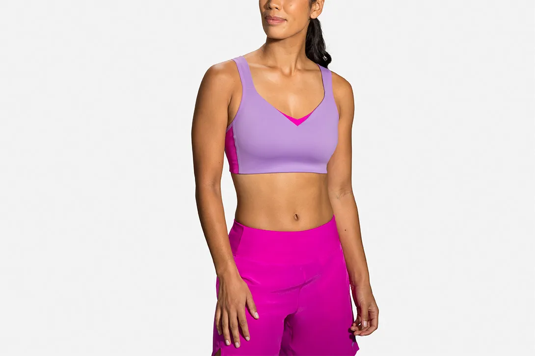 Brooks DRIVE CONVERTIBLE RUN BRA Heliotrope/Magenta