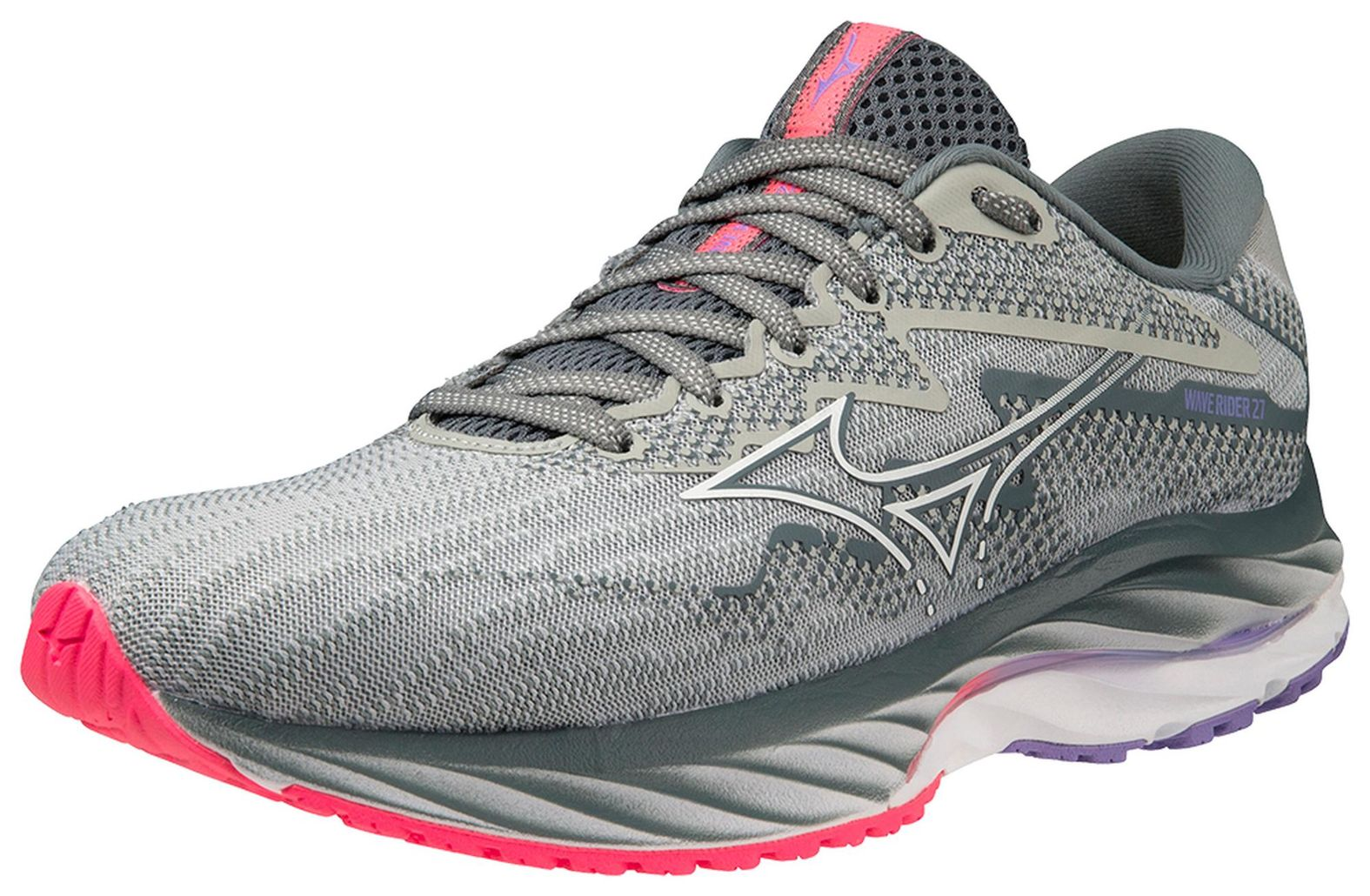 Mizuno Wave Rider ダークグレー テニスシューズ Mizuno WOMEN'S RIDER 27 5f00