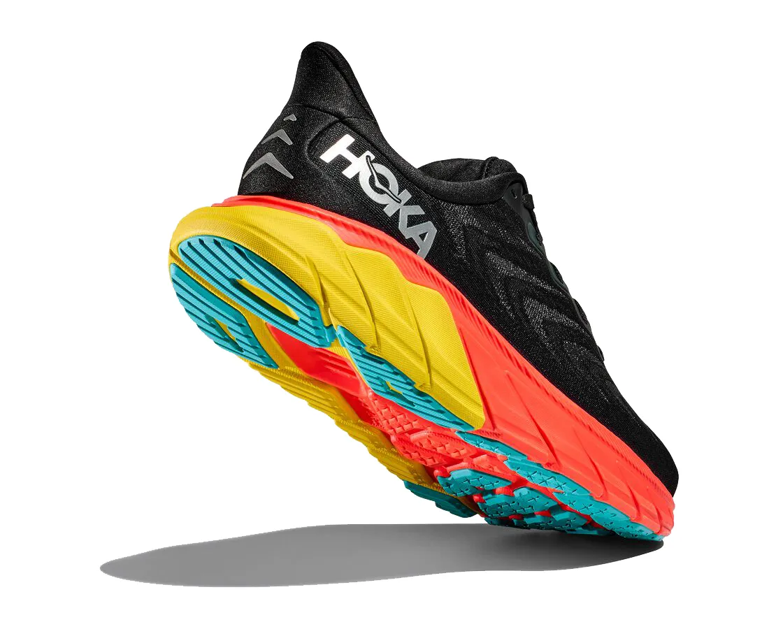 Hoka MEN'S ARAHI 6 BLACK / FLAME