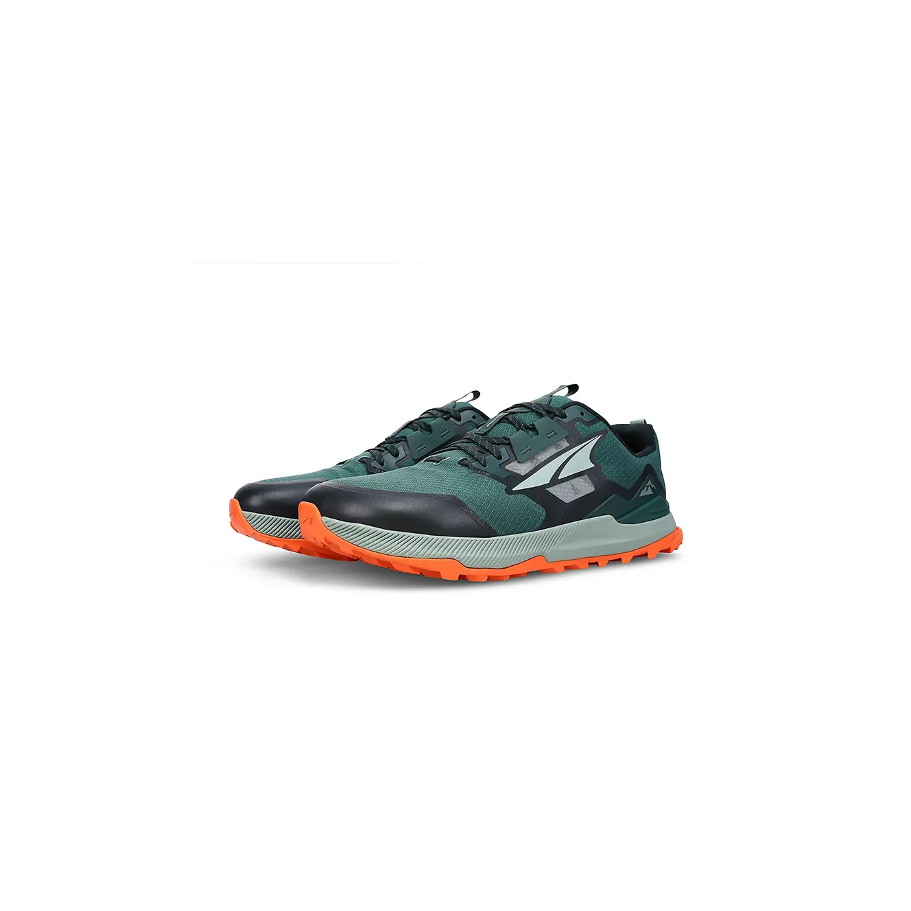 Altra Lone Peak 7 Men’s Sz 12 Deep Forest Green & Orange Trail Running Shoes X1 Altra MEN main image 2