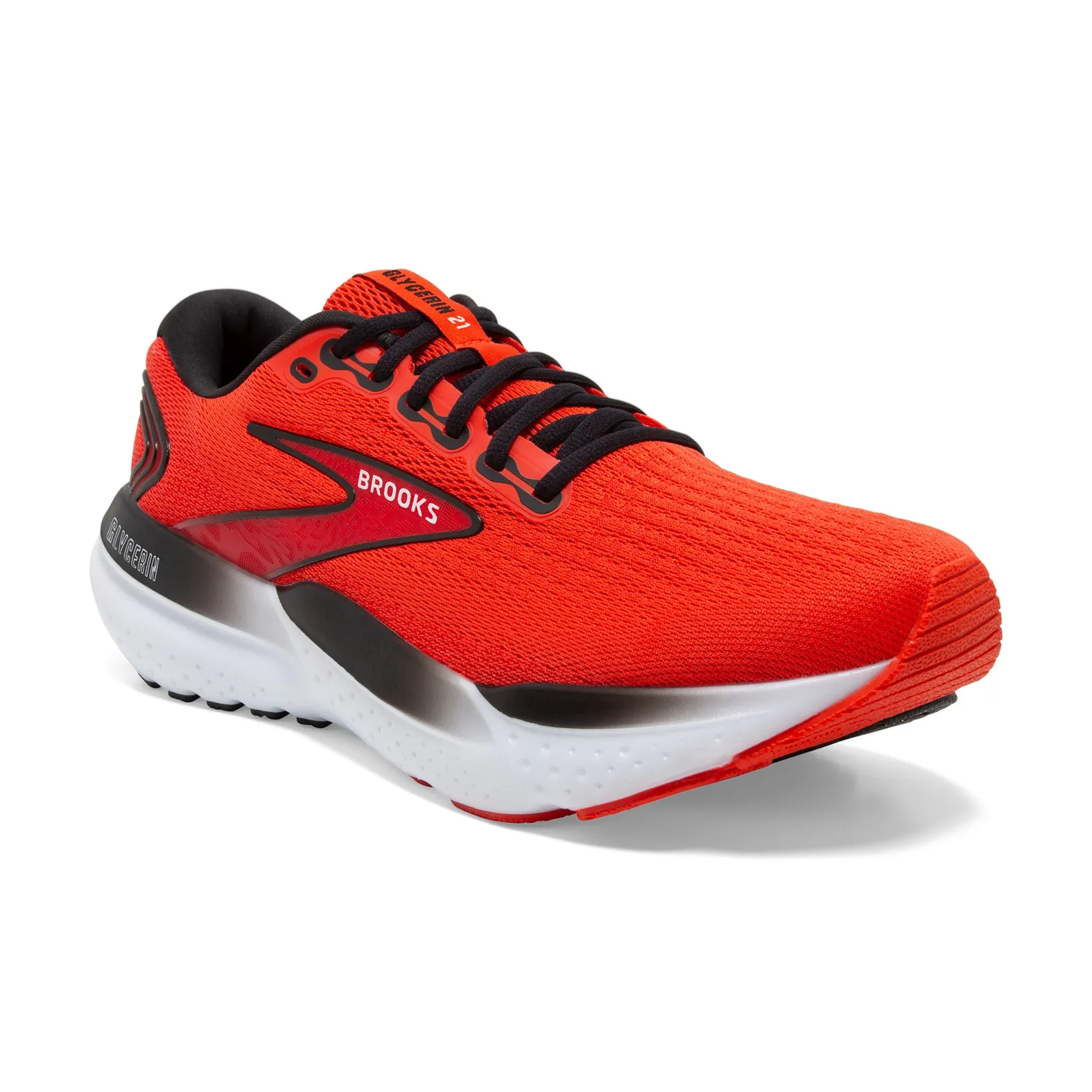 Brooks MEN'S GLYCERIN 21 Grenadine/Salsa/Black