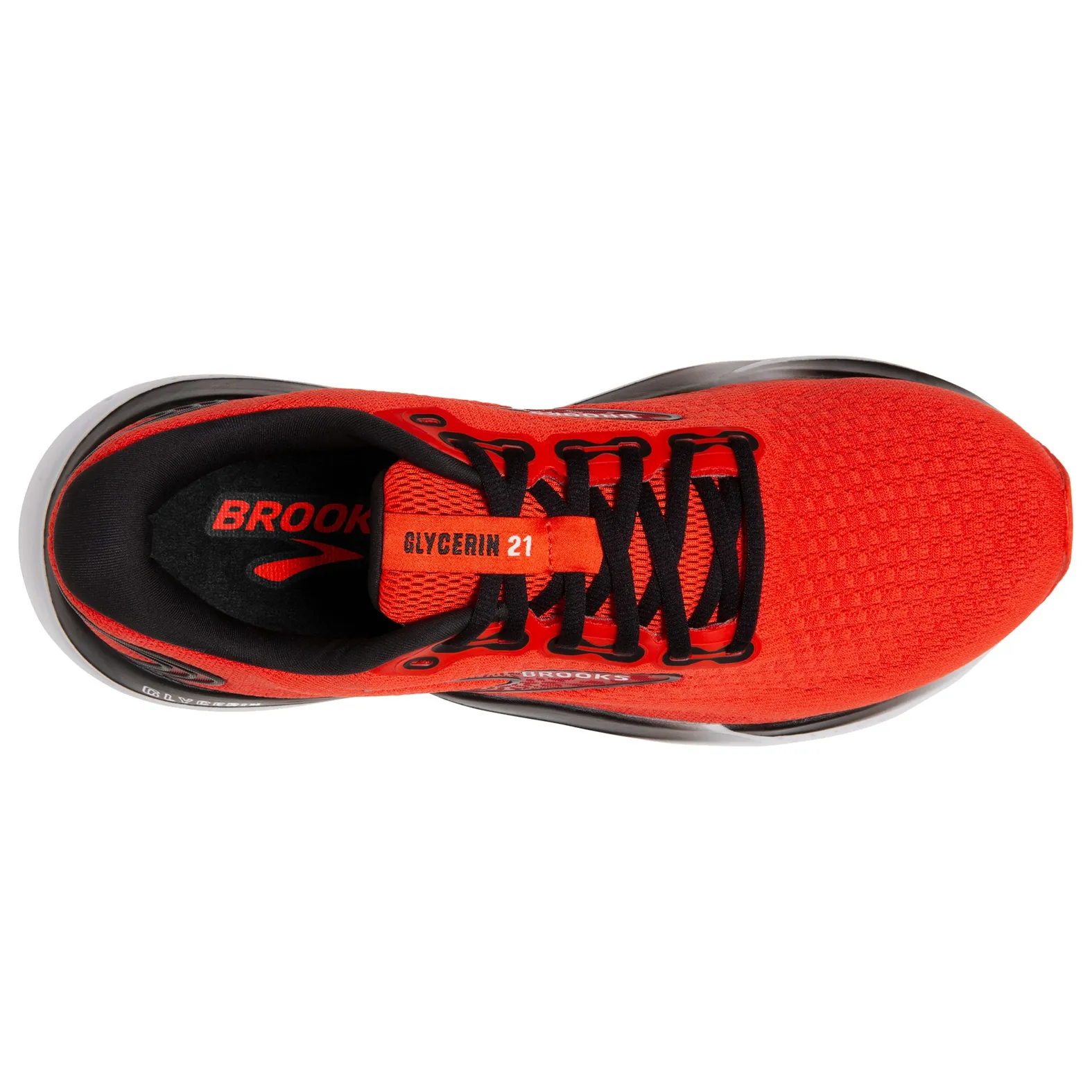 Brooks MEN'S GLYCERIN 21 Grenadine/Salsa/Black