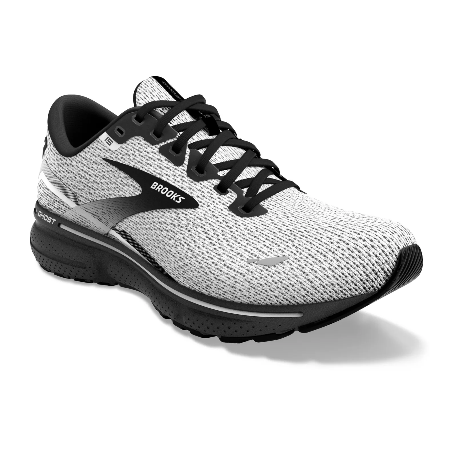 Brooks Ghost 15 Shoes Mens Size 11 Black Sneakers Running Athletic Gym Brooks Ghost 15 Men | eBay main image 3