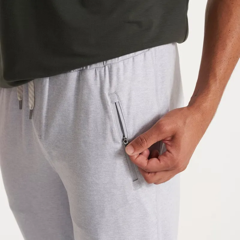 Pantalon Jogger Homme Vuori Ponto Performance DreamKnit - Gris Bruyère - Taille XXL - Confort