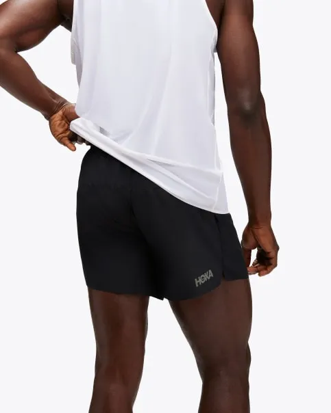 HOKA M GLIDE 5 SHORT ブラック + Tシャツ Hoka M GLIDE 5