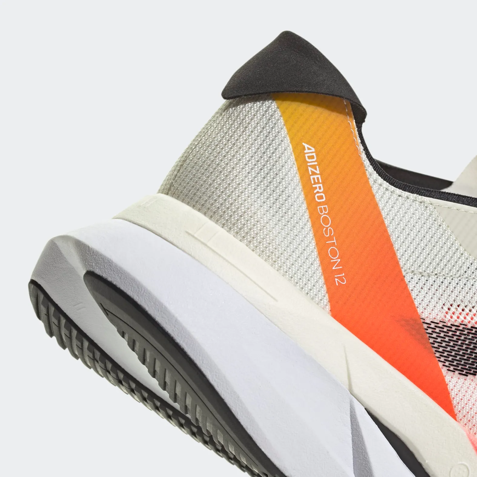 Adidas MEN'S BOSTON 12 IVORY/CORE BLACK/SOLAR RED