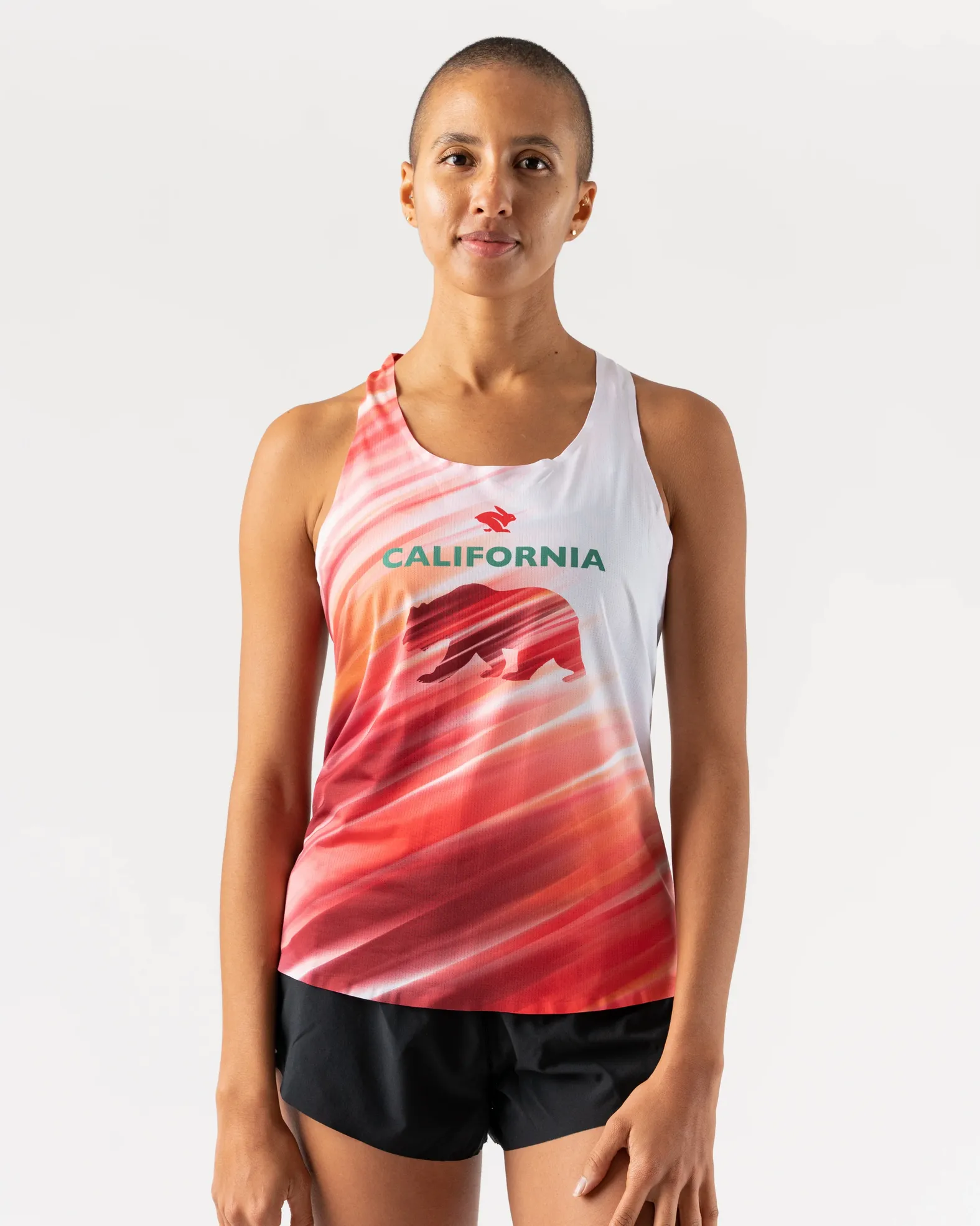 Rabbit WOMEN'S CALIFORNIA SPEEDEEZ SINGLET MULTI