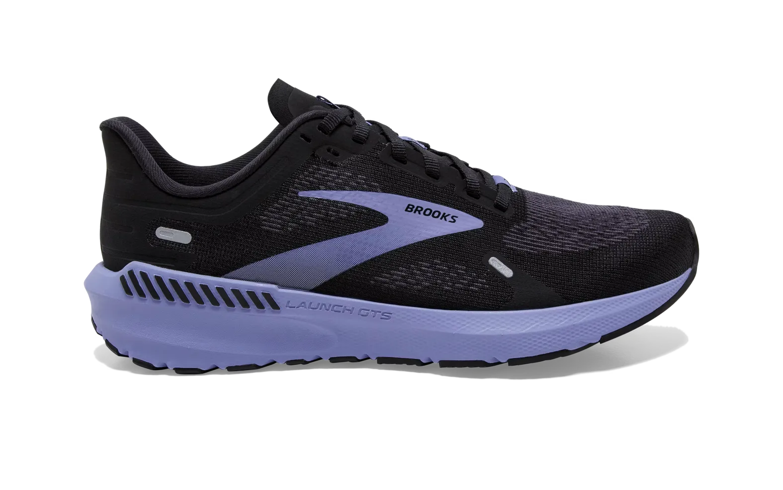 Union At las Proブラック　Sサイズ Brooks WOMEN'S LAUNCH GTS 9 BLACK/PURPLE