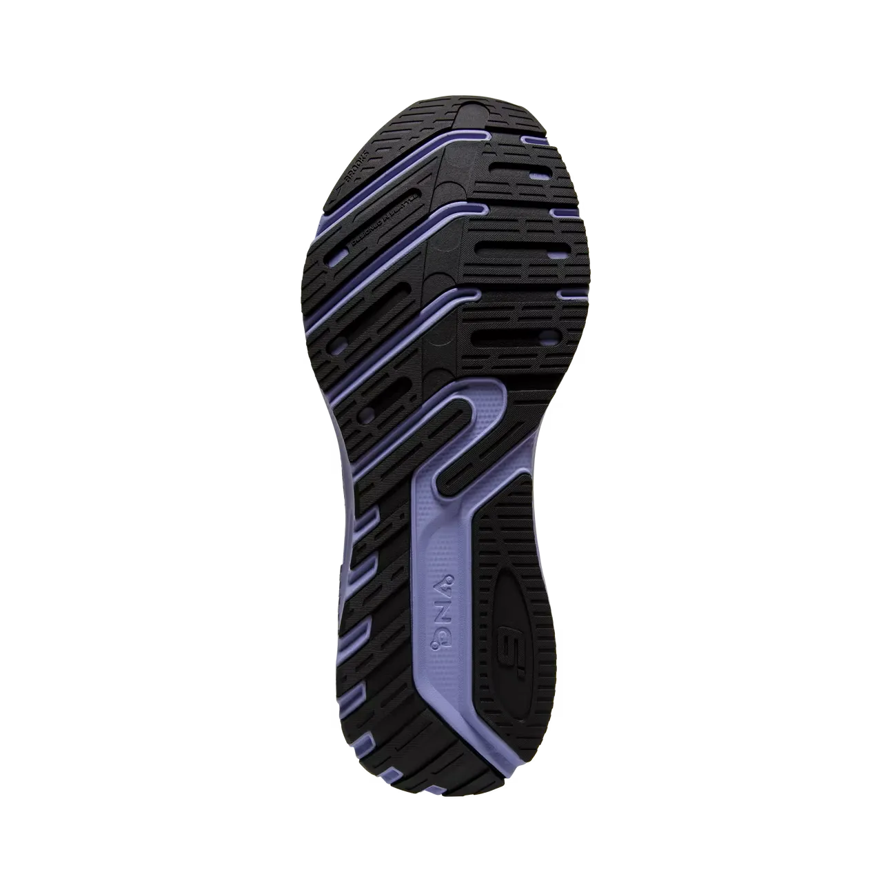 Brooks WOMEN'S LAUNCH GTS 9 BLACK/PURPLE