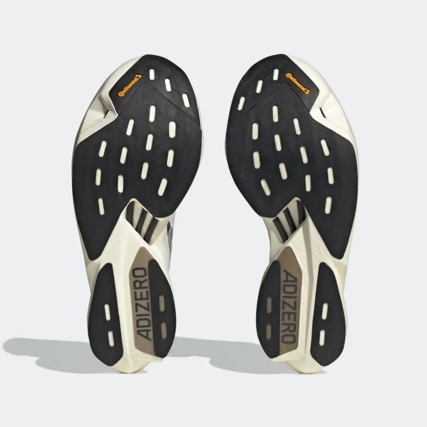 ADIDAS UNISEX ADIZERO ADIOS PRO 3 NON-DYED/FTWR WHITE/CORE BLACK